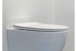 Сиденье для унитаза Comforty белое матовое - 2