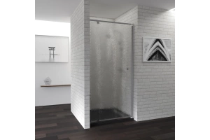 Душевая дверь RGW Passage PA-02 90х185 профиль хром стекло рифленое - 2