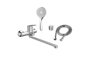 D4095000 Prime смеситель для ванны и душа универсальный излив