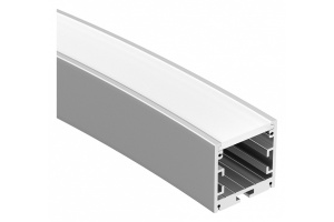 Профиль Arlight SL-ARC-3535-D1500-A45 SILVER (590мм, дуга 1 из 8) 025521