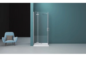 Душевой уголок BelBagno Kraft 120х100 хром (KRAFT-AH-22-120/100-C-Cr-L) - 3