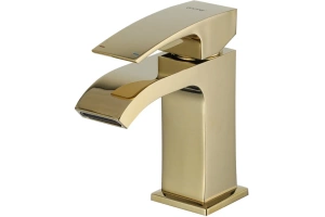 Смеситель для раковины Gappo золото глянцевое