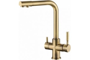 Смеситель Steel Hammer SH 552 BRONZE для кухонной мойки
