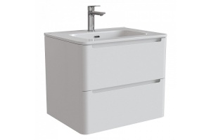 Тумба с раковиной IDDIS Edifice 60 подвесная белая (EDI60W0i95K)