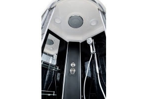 Душевая кабина DETO BM4590GMBLACK с высоким поддоном, с сиденьем - 3