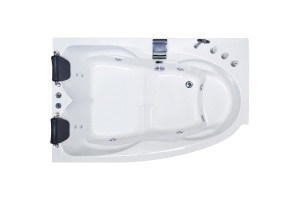 Ванна акриловая Royal Bath Shakespeare Comfort 170x110 L с гидромассажем белый