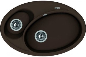 Мойка кухонная Florentina Селена 780 мокко