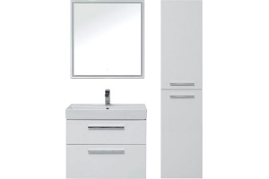 Шкаф-пенал Aquanet Nova 35 белый - 2