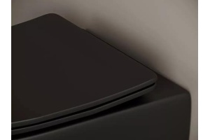 Комплект подвесного унитаза с инсталляцией Ceramica Nova Metropol с кнопкой Flat черной матовой - 3