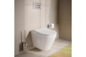 Унитаз подвесной VitrA Integra Round 7041B003-0075 безободковый - 2