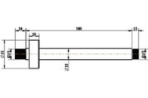 Кронштейн для верхнего душа Villeroy & Boch хром (TVC00045352061) - 2