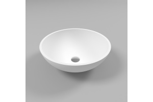 Раковина накладная Whitecross Cornelian 43х43 белый матовый - 2