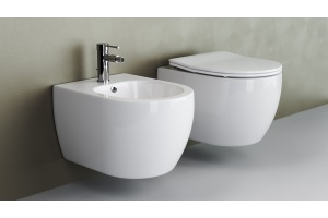 Биде подвесное Ceramica Nova Play CN3002 - 3