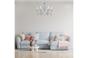 Подвесной светильник Escada Shine 678/6PL Chrome - 3