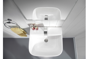 Раковина напольная CeramaLux N 33 см белый (G-515) - 3