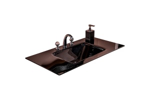 Раковина - столешница Armadi Art NeoArt 140 черный