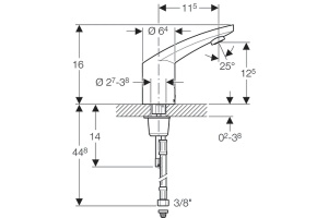 116.145.21.1 HyTronic185 IR смесит.бесконт, с внутр.регулир.темпер,230В хр.гл. - 3