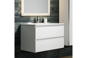 Тумба под раковину Sanvit Авеню-2 80 белый глянец