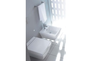 Унитаз подвесной Duravit 2nd Floor с крышкой, белый (2220090000) - 3