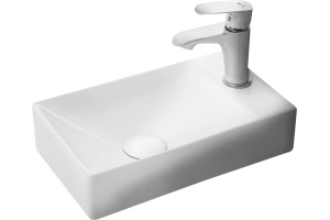 Раковина подвесная Weltwasser WW AISBACH 5111 R 37.5 белый (10000004592) 