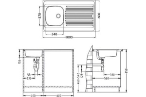 Мойка кухонная Alveus Classic 70 - 2