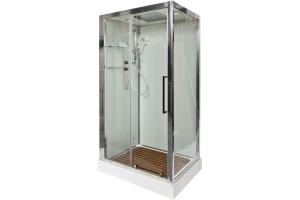 Душевая кабина DETO Z120KERAVA с средним поддоном - 3