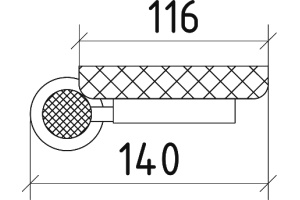 Мыльница Boheme Royal Cristal Gold подвесная - 2