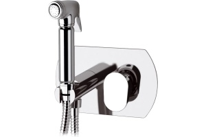 Гигиенический душ Remer Class Line L60 со смесителем, С ВНУТРЕННЕЙ ЧАСТЬЮ