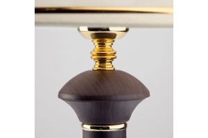 Настольная лампа декоративная Eurosvet Lorenzo 60019/1 венге - 3