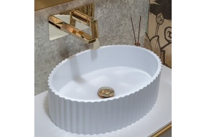 Раковина накладная Armadi Art Canale 50 белый матовый