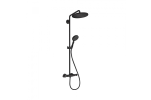 Душевая система Hansgrohe Croma Select S 280 1 режим струи 26890670, черный матовый
