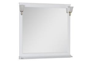 Зеркало Aquanet Валенса 110 белое