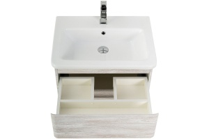 Тумба с раковиной BelBagno Albano 60 светлое дерево - 3