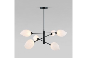 Люстра на штанге Eurosvet Sinki 30189/6 черный - 3