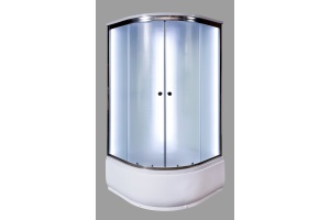 Душевая кабина DETO D10SLED с высоким поддоном, с сиденьем - 2