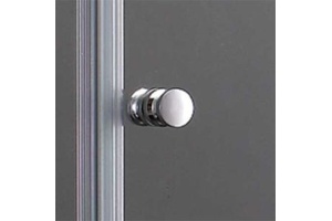 Душевая дверь Cezares Elena 173 хром стекло прозрачное - 3