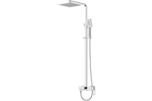 Душевая стойка BelBagno Luce хром (LUC-VSCM-CRM)