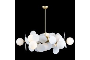 Люстра на штанге Loft it Matisse 10008/12 white - 2