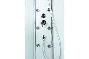 Душевая кабина BelBagno Uno Cab A 2 90 P Cr TOP - 3