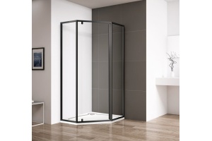 Душевой уголок Cezares Eco черный (ECO-O-P-1-90-C-NERO) - 2