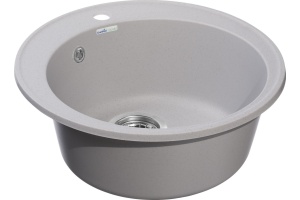 Мойка кухонная GranFest Quarz Z08 серый - 2