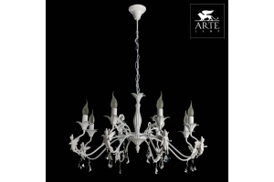 Подвесная люстра Arte Lamp Angelina A5349LM-8WH - 3