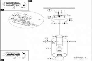 Подвесной светильник Eglo Montefino 97366 - 3