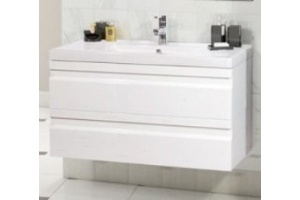 Тумба под раковину Sanvit Тема 75 белый глянец - 2