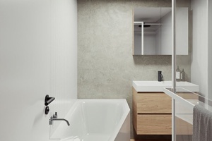 Акриловая ванна Riho Rething Space 170x90 L - 2
