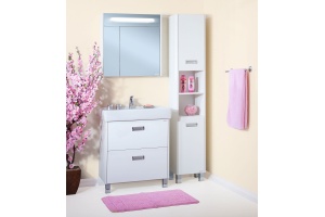 Тумба с раковиной Бриклаер Палермо 70/2 напольная, с 2 ящиками - 2