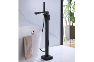 Смеситель для ванны и душа напольный Abber Daheim (AF8215B) - 2