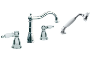 Смеситель на борт ванны Boheme Tradizionale хром