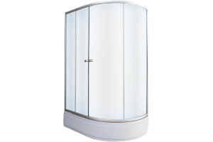 Душевой уголок Parly ZFM1201 L 120x80, с поддоном, левый, профиль хром