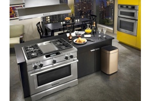 Ведро для мусора Weltwasser WW RONE CG 9L сенсорное шампань - золото (10000000878) - 3